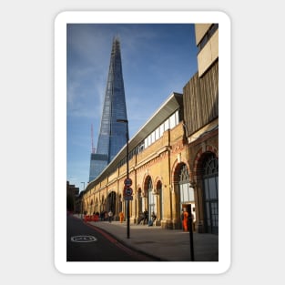 The Shard London exposed Sticker